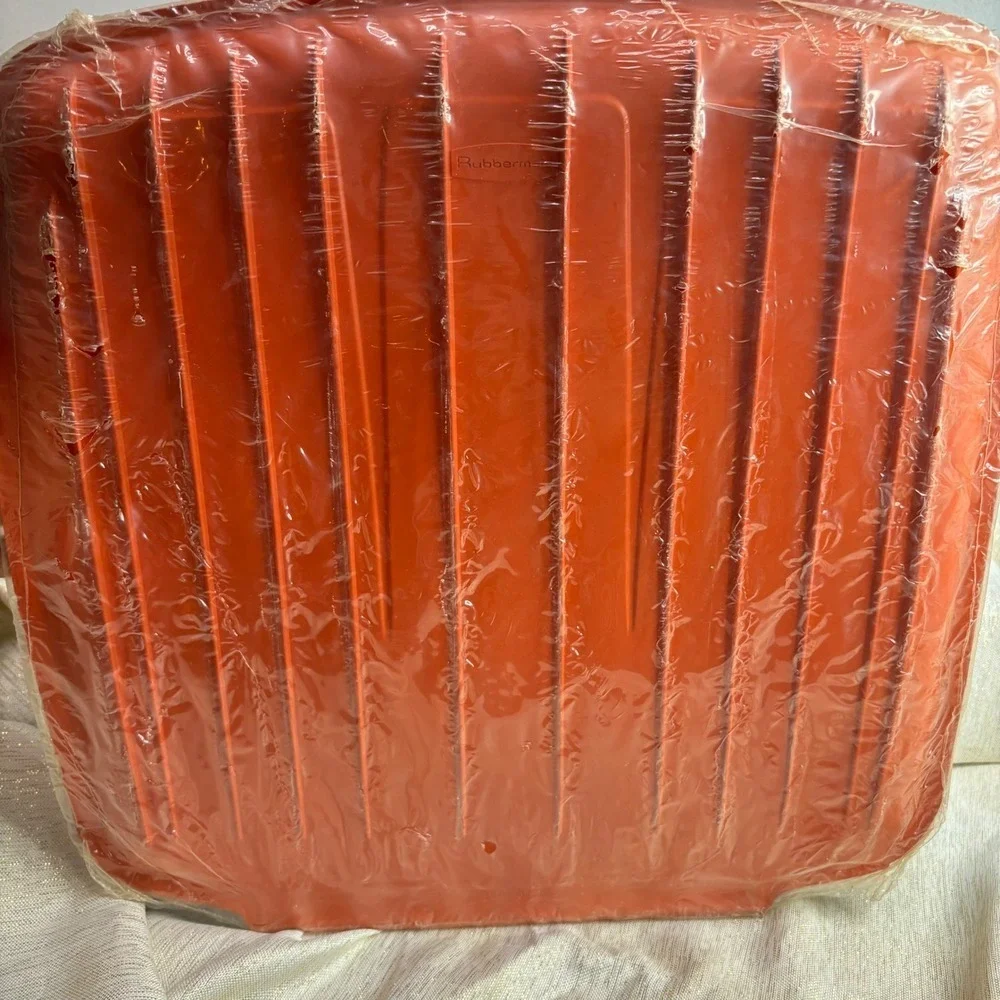 Rubbermaid Drainer Tray Orange 1975 Model 1180 Kitchen Countertop Organizer